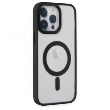 Alan Şanslı iPhone 14 Pro Room Magneticsafe Siyah Silikon Kılıf