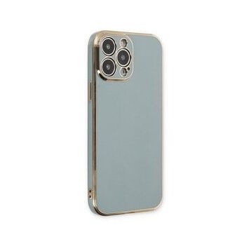 Alan Şanslı iPhone 14 Pro Volet Silikon Açık Yeşil Kılıf