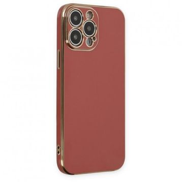 Alan Şanslı iPhone 14 Pro Volet Silikon Kırmızı Kılıf