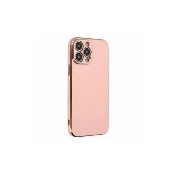 Alan Şanslı iPhone 14 Pro Volet Silikon Pembe Kılıf