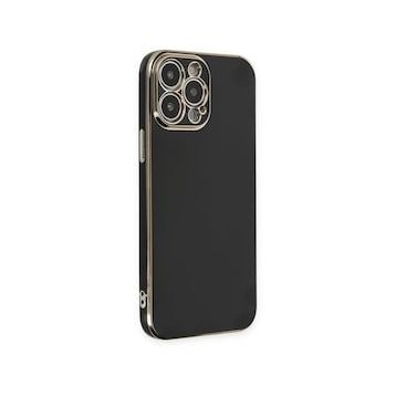 Alan Şanslı iPhone 14 Pro Volet Silikon Siyah Kılıf