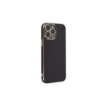 Alan Şanslı iPhone 14 Pro Volet Silikon Siyah Kılıf