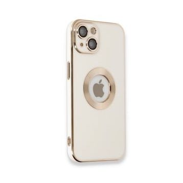 Alan Şanslı iPhone 14 Store Beyaz Silikon Kılıf