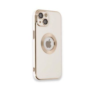 Alan Şanslı iPhone 14 Store Beyaz Silikon Kılıf