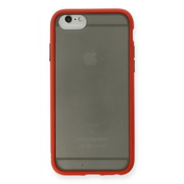 Alan Şanslı iPhone 6 Montreal Kırmızı Silikon Kapak Kılıf