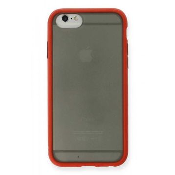 Alan Şanslı iPhone 6 Montreal Kırmızı Silikon Kapak Kılıf