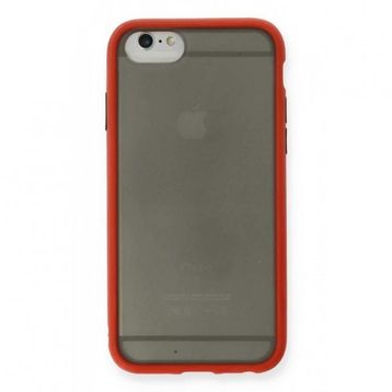 Alan Şanslı iPhone 6 Montreal Kırmızı Silikon Kapak Kılıf