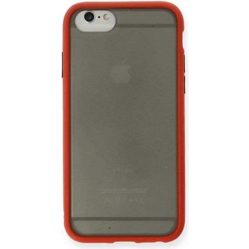 Alan Şanslı iPhone 6 Montreal Kırmızı Silikon Kapak Kılıf