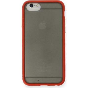 Alan Şanslı iPhone 6 Montreal Kırmızı Silikon Kapak Kılıf