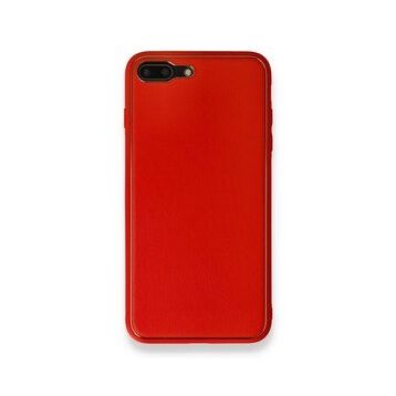 Alan Şanslı iPhone 7 Plus Coco Kırmızı Deri Silikon Kapak Kılıf