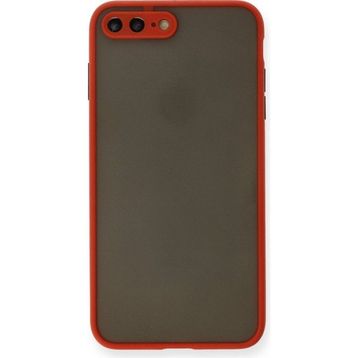 Alan Şanslı iPhone 7 Plus Montreal Kırmızı Silikon Kapak Kılıf