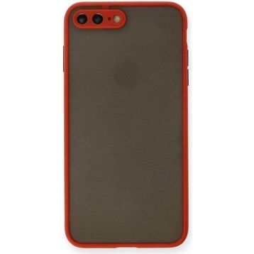 Alan Şanslı iPhone 7 Plus Montreal Kırmızı Silikon Kapak Kılıf