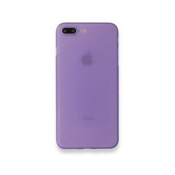 Alan Şanslı iPhone 7 Plus PP Ultra İnce Kapak Mor Cep Telefonu Kılıfı