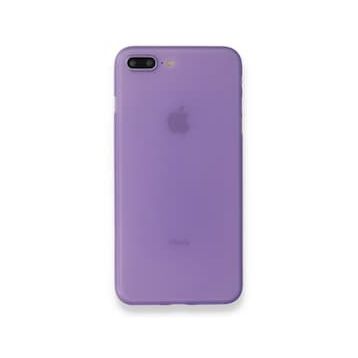 Alan Şanslı iPhone 7 Plus PP Ultra İnce Kapak Mor Cep Telefonu Kılıfı