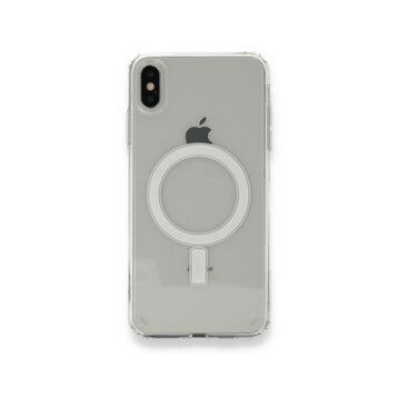 Alan Şanslı iPhone X Magneticsafe Şeffaf Silikon Şeffaf Kılıf