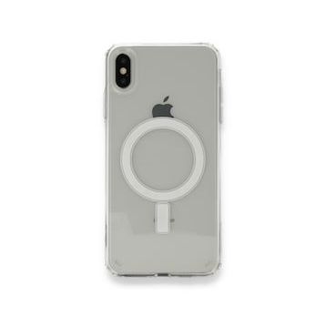 Alan Şanslı iPhone X Magneticsafe Şeffaf Silikon Şeffaf Kılıf