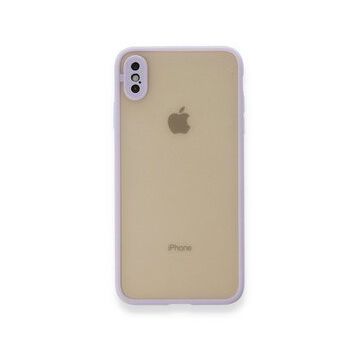 Alan Şanslı iPhone X Montreal Mor Silikon Kapak Kılıf