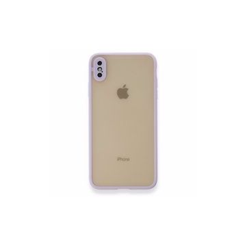 Alan Şanslı iPhone X Montreal Mor Silikon Kapak Kılıf