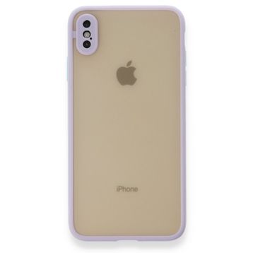 Alan Şanslı iPhone X Montreal Mor Silikon Kapak Kılıf