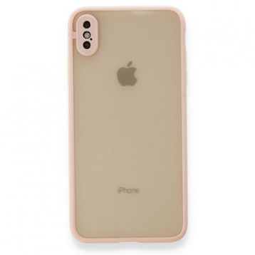 Alan Şanslı iPhone X Montreal Pembe Silikon Kapak Kılıf