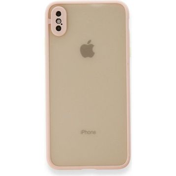 Alan Şanslı iPhone X Montreal Pembe Silikon Kapak Kılıf