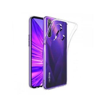 Alan Şanslı Realme 5I Şeffaf Silikon Lüx Kılıf