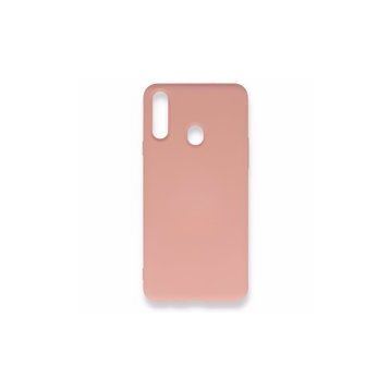 Alan Şanslı Samsung Galaxy A20S Nano İçi Kadife Silikon Pudra Kılıf