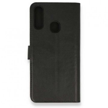 Alan Şanslı Samsung Galaxy A20S Trend S Plus Kapaklı Siyah Kılıf