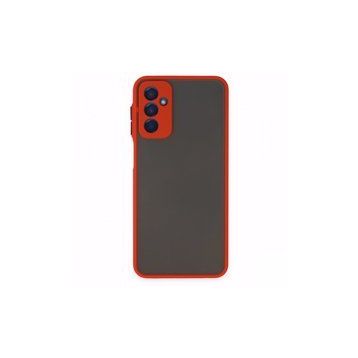Alan Şanslı Samsung Galaxy M13 Montreal Silikon Kapak Kırmızı Kılıf