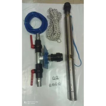 Alarko 4SD10-10 2HP 40 MT Yassı Kablolu 80 MT Halatlı Trifaze Dalgıç Pompa