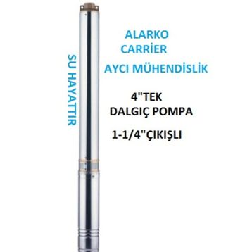 Alarko 4SDM2-16 DMD 1 HP Monofaze Dalgıç Pompa