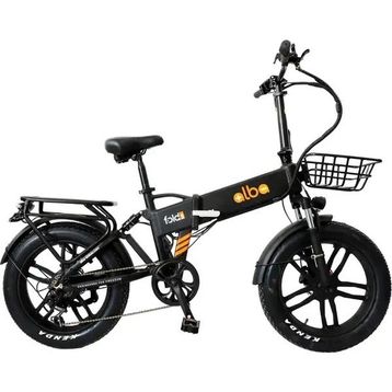 Alba Fold 3 480 W Katlanabilir Siyah Elektrikli Bisiklet