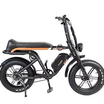 Alba Motobike Siyah Turuncu Elektrikli Bisiklet