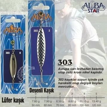 Albastar 303 No: 1 Lüfer Olta Kaşığı