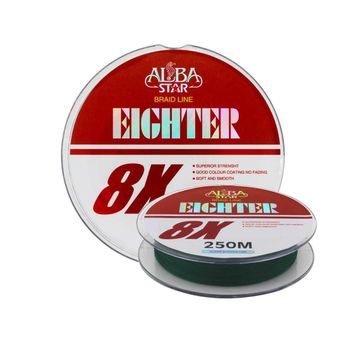 AlbaStar Eighter X8 250 m Green İp Olta Misina