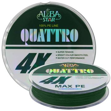 Albastar Quattro 4x Yeşil İp Misina