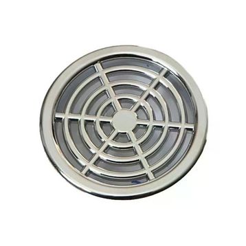 Albatur 141-0610-1800 60mm Krom Plastik Yuvarlak Menfez