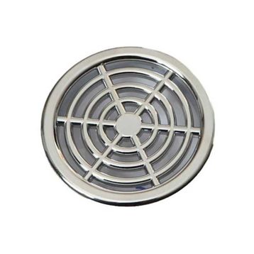 Albatur 141-0610-1800 60mm Krom Plastik Yuvarlak Menfez