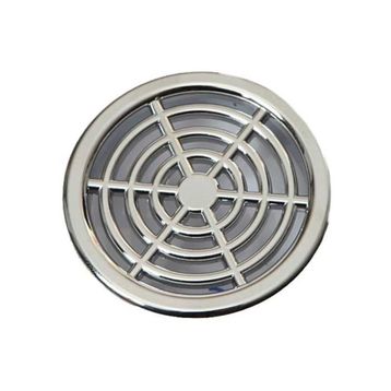 Albatur 141-0610-1800 60mm Krom Plastik Yuvarlak Menfez