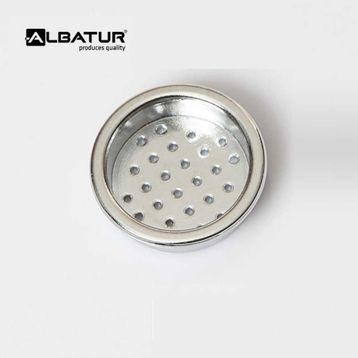 Albatur 141-0620-1800 34mm Krom Plastik Yuvarlak Menfez