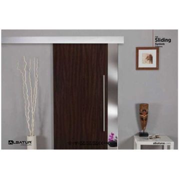Albatur 9700 120 kg Ayarlı Sürme Rulmanlı Frensiz Ray Hariç Kapı Sistemi