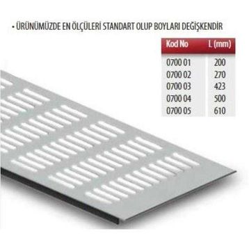 Albatur Koza 120x500 mm Alüminyum Menfez