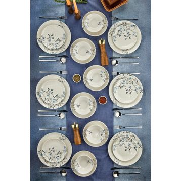 Albayrak Züccaciye Cooker 6 Kişilik Porselen 24 Parça Yemek Takımı