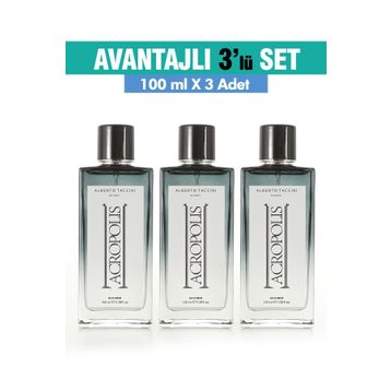 Alberto Taccini Acropolis EDP 3x100 ml Erkek Parfüm