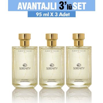 Alberto Taccini Serenity 95 ml 3'lü Kadın Parfüm