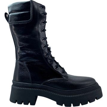 Albini 2610075 Siyah Hakiki Deri Kadın Bot