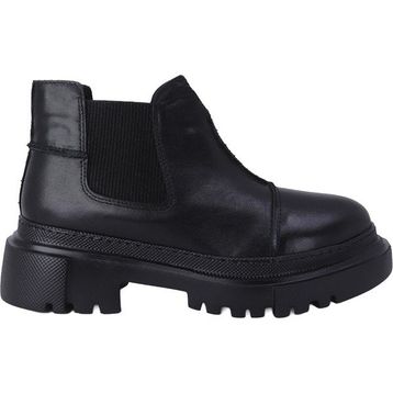 Albini 26103255D Siyah Hakiki Deri Kadın Bot