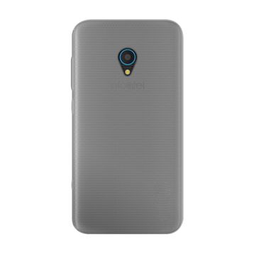 Alcatel U5 İnce Silikon Şeffaf Kılıf