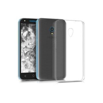 Alcatel U5 İnce Silikon Şeffaf Kılıf