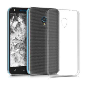 Alcatel U5 İnce Silikon Şeffaf Kılıf